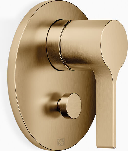 Batteria da bagno-set di montaggio finale Dornbracht Vaia Dark Brass spazzolato
