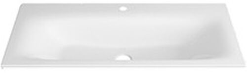 Auflegewaschtisch Schmidlin Viva 100 x 47.5 cm Weiss Cleaneffekt