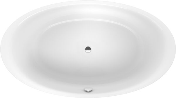 Badewanne Schmidlin Ella Oval weiss Cleaneffekt image number 0