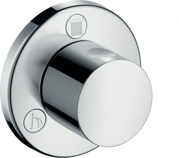 Umstellventil-Griffset Hansgrohe Trio / Quattro verchromt image number 0