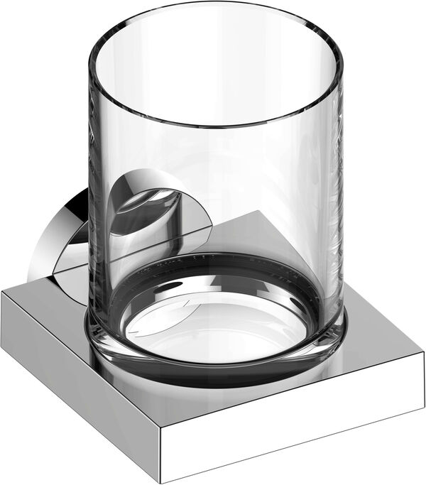 Glashalter Keuco Edition 90 Verchromt image number 0