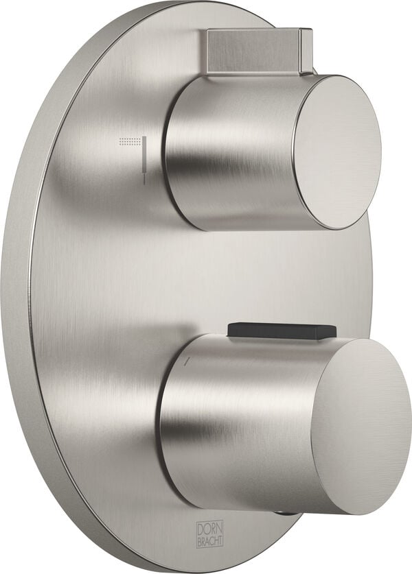 Thermostatmischer-Endmontageset Dornbracht Tara. Platin matt image number 0