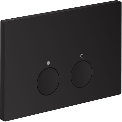 Betätigungsplatte Axor FlushPlate schwarz matt