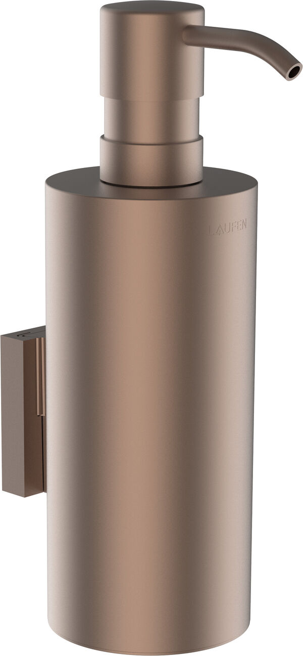 Seifenspender Laufen Niara Rosengold geb&uuml;rstet PVD basis chrom image number 0