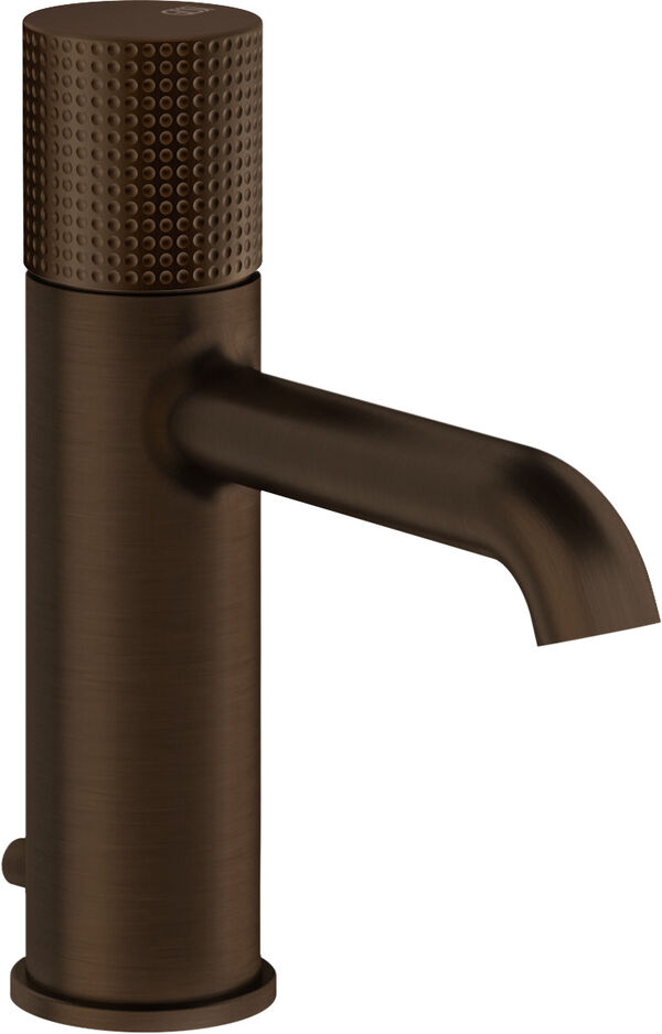 Miscelatore monocomando Gessi Habito, piletta di scarico, bocca fissa, s 131 mm, allacciamento con image number 0