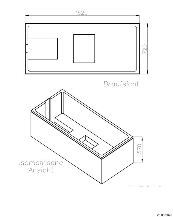 Support de baignoires Schedel image number 1