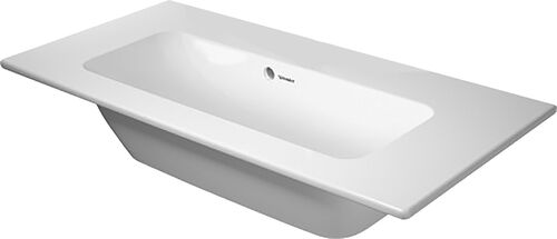 Lavabo pour meubles Duravit me by Starck Compact 83 x 40 cm Blanc mat