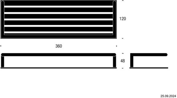 Duschablage Frost Nova 2 Polished copper image number 1