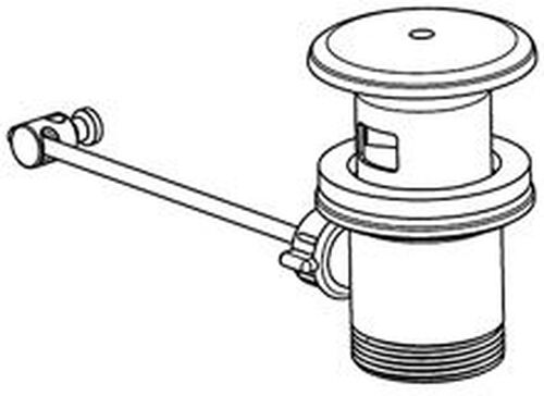 Ablaufventil Alterna pi&ugrave; Verchromt