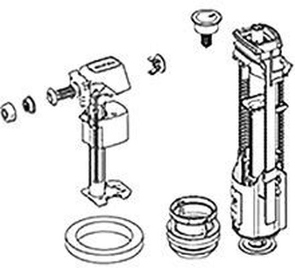 Garniture de chasse Keramik Laufen image number 0