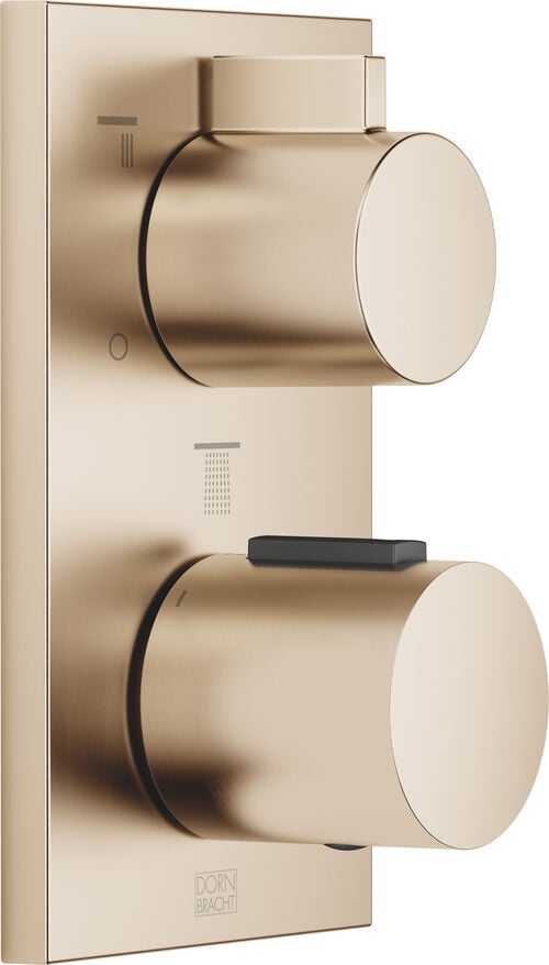 Thermostat-Endmontageset Dornbracht Light gold gebürstet