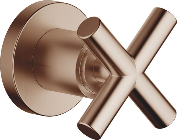 Set de poign&eacute;e pour robinet d'arr&ecirc;t Dornbracht Tara. Bronze bross&eacute; image number 0
