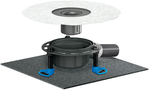 Avaloir de sol Schaco DallDrain Kit gros oeuvre