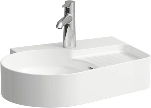 Auflegewaschtisch Laufen Val 53 x 40 cm Weiss Cleaneffekt image number 0