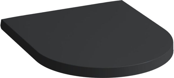 Si&egrave;ge de WC Laufen Kartell Noir mat image number 0