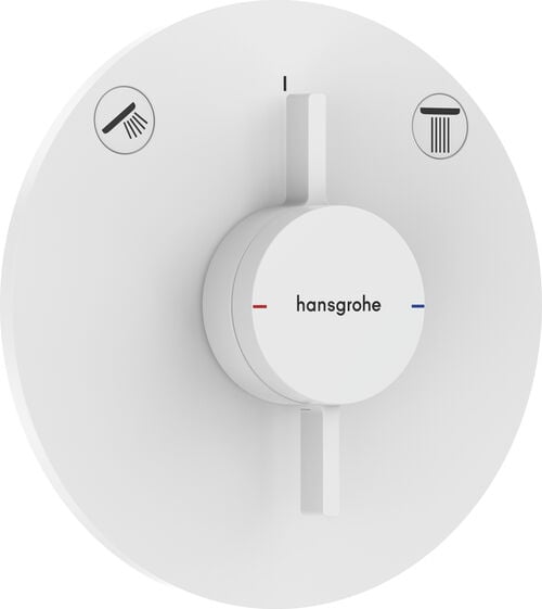 Syst&egrave;me de douche Hansgrohe Duo Turn S Noir mat