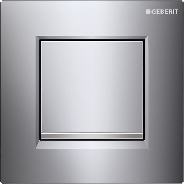 Plaque de d&eacute;clenchement Geberit Typ20 square Brillant/Mat/Brillant image number 0