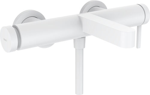 Bademischer Hansgrohe Finoris weiss matt