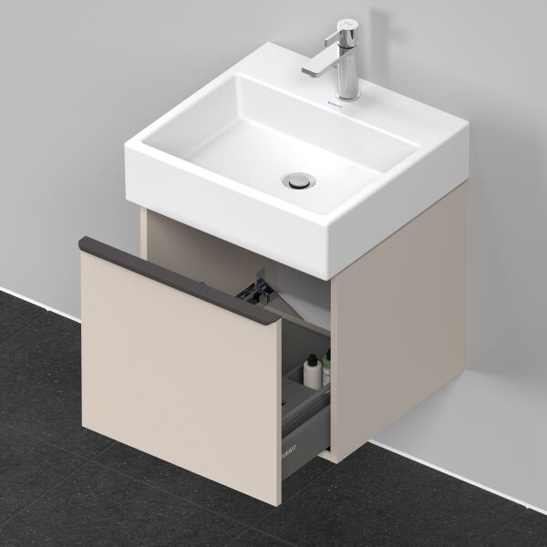 Meuble sous-lavabo Duravit D-Neo Taupe mat image number 3