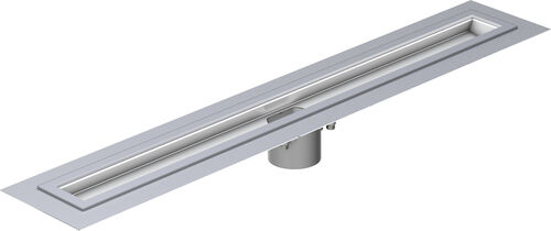 Duschrinne Schaco Aqua Swissline Ineva F Edelstahl matt