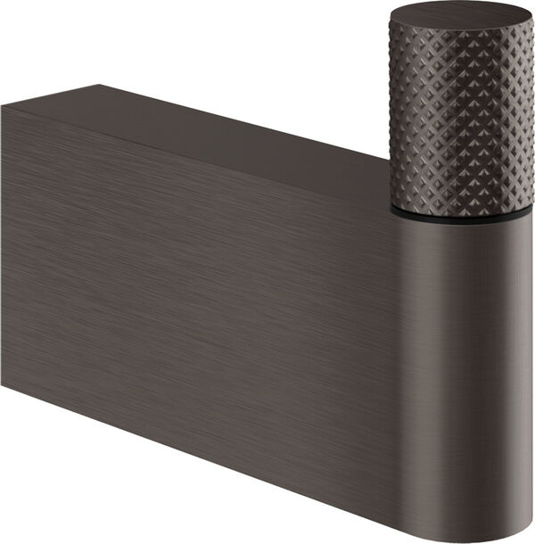 Bademantelhaken Gessi Habito Black metal brushed Diamantato image number 0