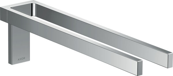 Porte-linge double Axor Universal Rectangular Chrom&eacute; image number 0