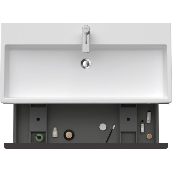 Armadio sottolavabo Duravit D-Neo bianco opaco image number 4