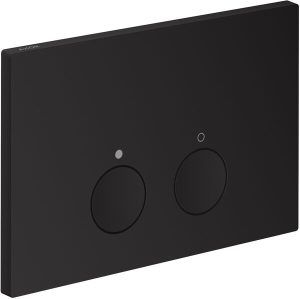 Plaque de déclenchement Axor FlushPlate Noir mat image number 0