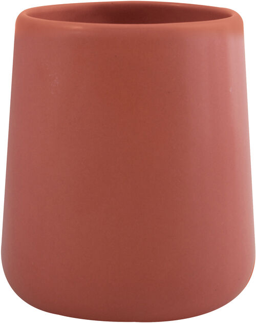 Tazza per i denti Spirella Maonie terracotta