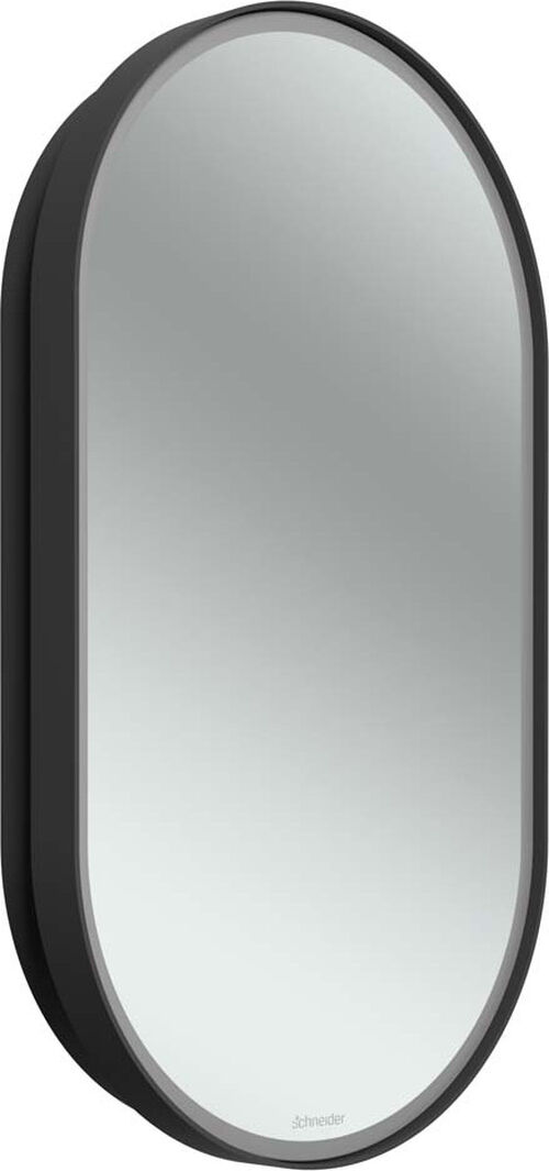 Armadio a specchio Schneider Float D2W Nero opaco Colore della luce variabile in continuo 2000-6500 K