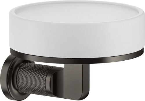 Porte-savon Gessi Inciso Black metal brushed