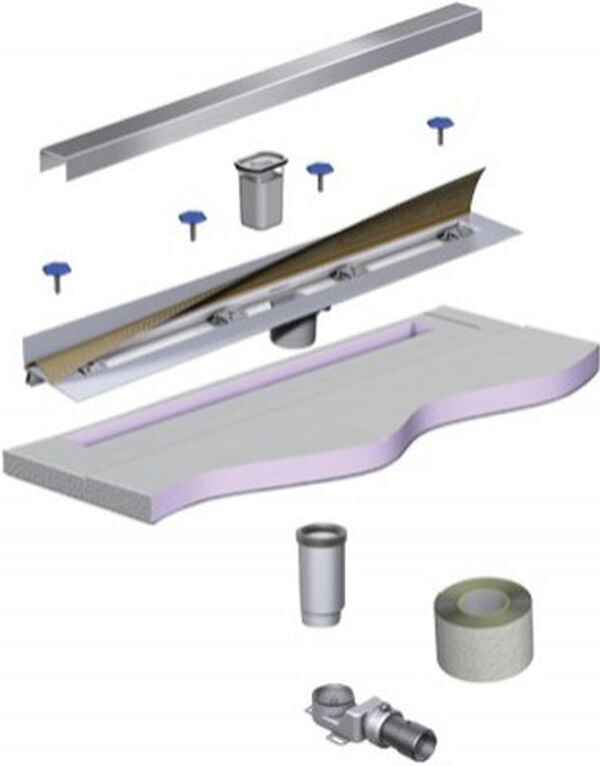 Elément de douche Schaco Aqua image number 0