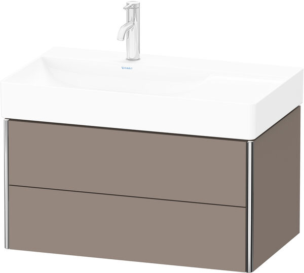 Meuble sous-lavabo Duravit XSquare Basalte mat image number 0