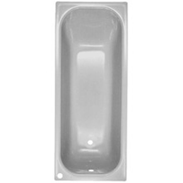 Baignoire Schmidlin Norm Classic avec trou blanc Cleaneffekt image number 0