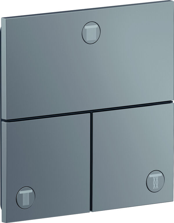 Syst&egrave;me de douche Axor ShowerSelect ID Polished black chrom image number 0