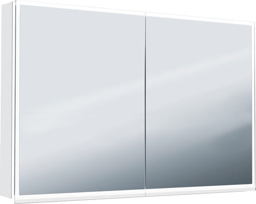 Spiegelschrank Alterna quattro luci LED Weiss