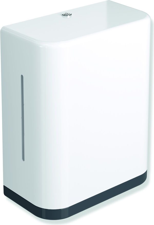 Distributeur d'essuie-mains Hewi 477 blanc signalisation Elément de cadre gris anthracite image number 0