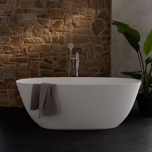 Vasca da bagno Alterna yari - posa libera 180 x 80 cm Bianco opaco image number 2