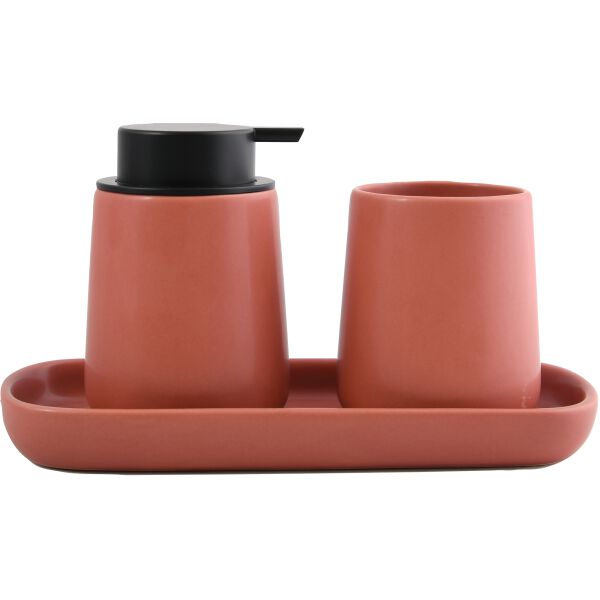 Tazza per i denti Spirella Maonie terracotta image number 2