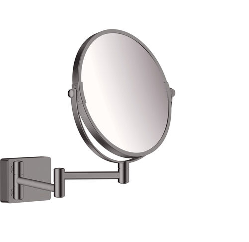 Specchio per cosmetica Hansgrohe AddStoris brushed black chrome