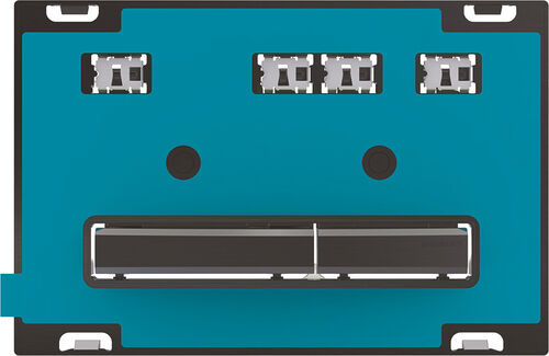 Bet&auml;tigungsplatte Geberit Sigma50 square Kundenspezifisch