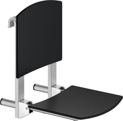 Si&egrave;ge rabattable Keuco Collection Axess Argent &eacute;lox&eacute;