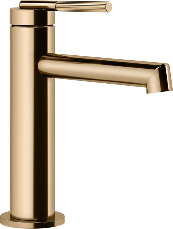 Einlochmischer Gessi Ingranaggio warm bronze PVD image number 0