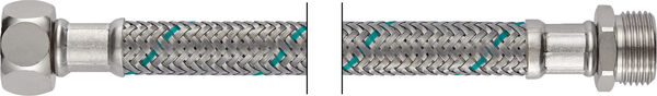 Tubo rinforzato Neoflex CRG 2.0, Ø 8 mm, 20 cm dado filettato ⅜" filettatura esterna ⅜" image number 0