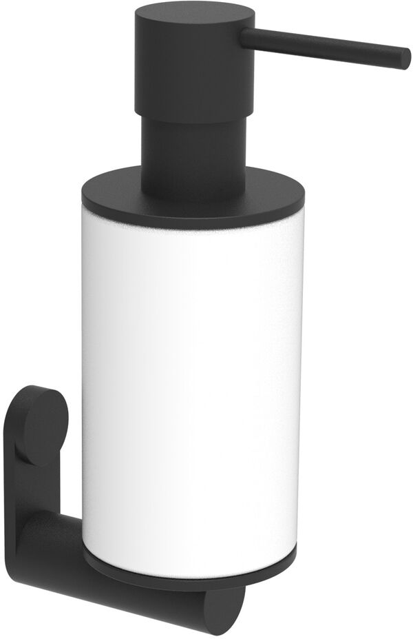 Seifenspender Gessi 316, Behälter Corian satiniert weiss, Wandmodell image number 0
