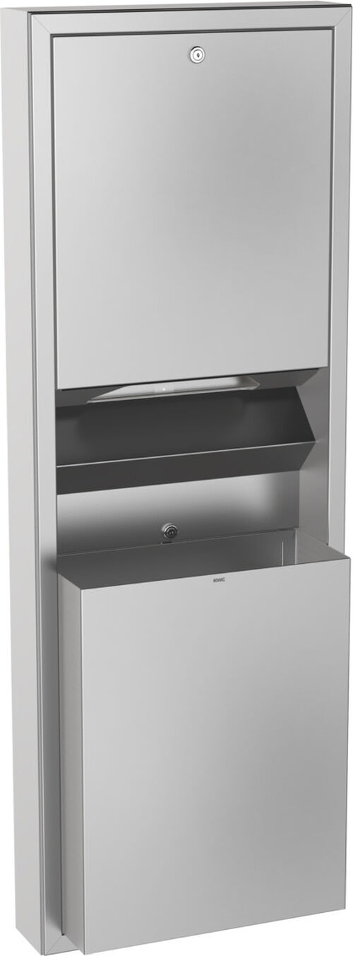 Distributeur d'essuie-mains et bo&icirc;te &agrave; ordures KWC Rodan RODX 602