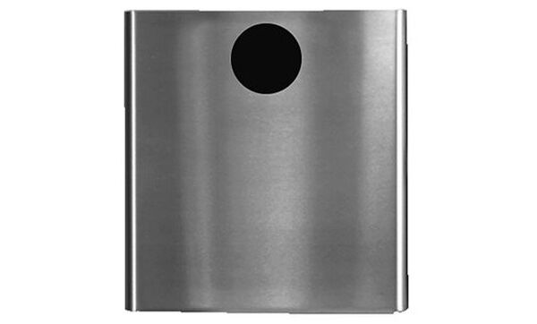 Bo&icirc;te &agrave; ordures U.S.W. D Line Acier inoxydable mat image number 0