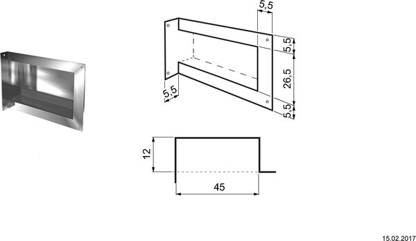 Niche murale In-Box, Type WB image number 1