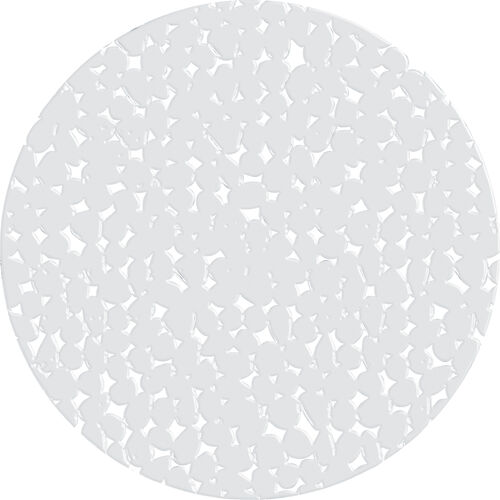 Wanneneinlage Spirella Riverstone weiss