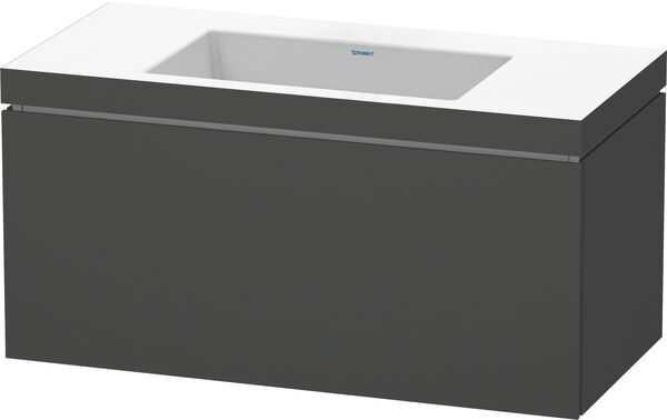 Combinaison de lavabo Duravit Vero Air Graphite mat image number 0